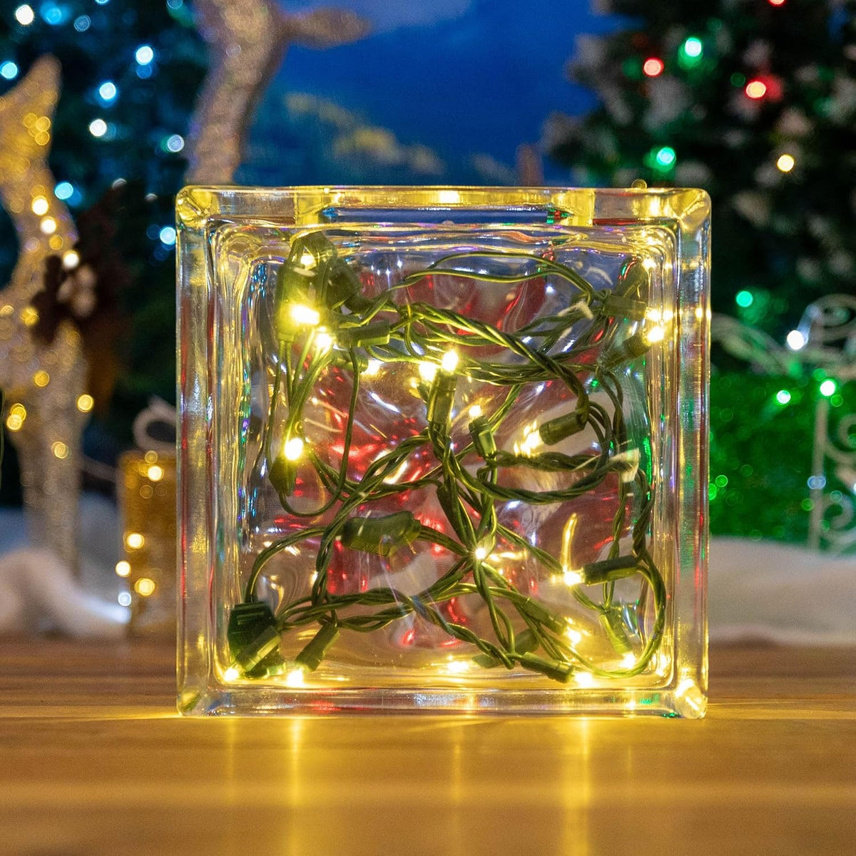 Novelty Lights 8.5 Foot 20 Light Mini LED Crafting Lights, Warm White