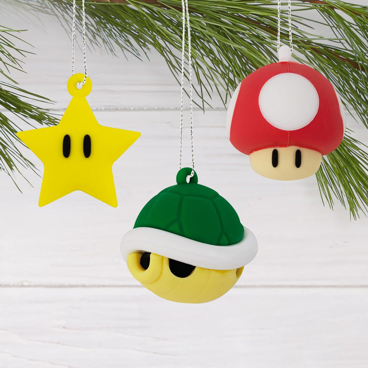 Hallmark Mini Nintendo Christmas Ornaments (Super Mario) Set of 6