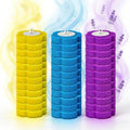 36 Sets of Disposable Toilet Brush Replacement Pads, Toilet Brush Sets, wall-Mounted Non-Contact Toilet Cleaning Kits, and Three Types of Replacement Brush Heads (Replace the Brush Head)