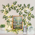 suddus 13.1FT 40LED Willow Vine with Lights Battery Powered Copper Wire