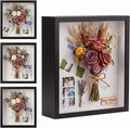 4 Pcs 8x10 Shadow Box Frame-1.96" Deep Keepsake Box 3D Picture Frame/Black