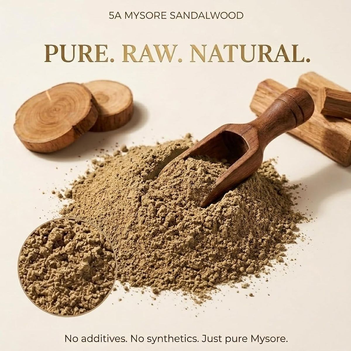 Mysore (Chandan) Sandalwood Powder 3.53 oz (100g)