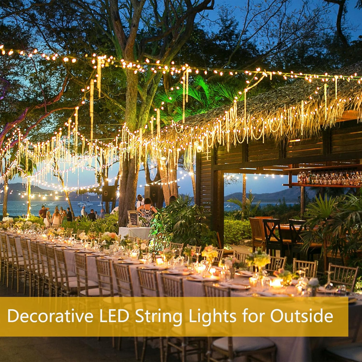 Solar String Lights Outdoor, 2 Pack 400LED 144FT Extra-Long Fairy Lights