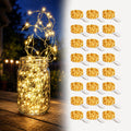 24 Pack Fairy Lights Battery Operated -6.6ft 20 LED Warm White