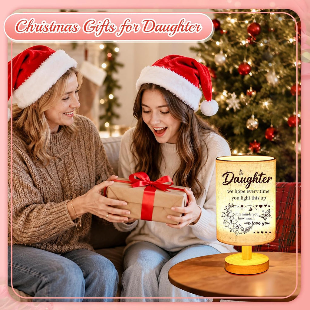 Linkax Christmas Birthday Gifts for Daughter from Mom Dad Night Light Lamp