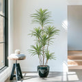 Yepdin Artificial Dracaena Plants Indoor, 5 ft Faux Tropical Floor Plants Indoor, Tall Fake Yucca Silk Tree in Pot, Artificial Trees for Home Office Decor Indoor Outdoor Housewarming Gift