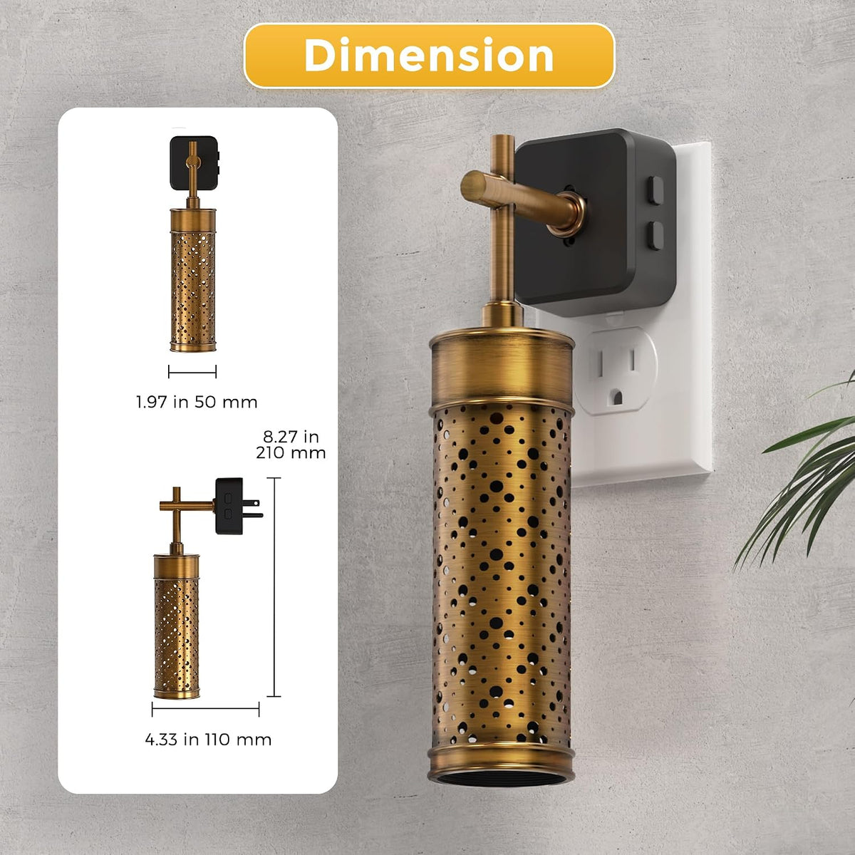 L LOHAS LED Night Light, Color Changing Night Lights Plug into Wall