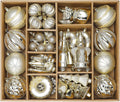 SHareconn 80pcs Christmas Balls Ornaments Set Tree Decor Champagne Gold