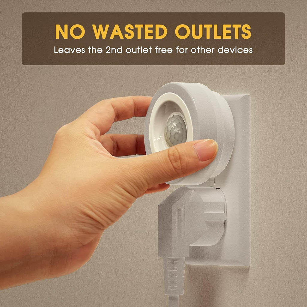 Briignite Motion Sensor Night Light, [2 Pack] Night Lights Plug into Wall