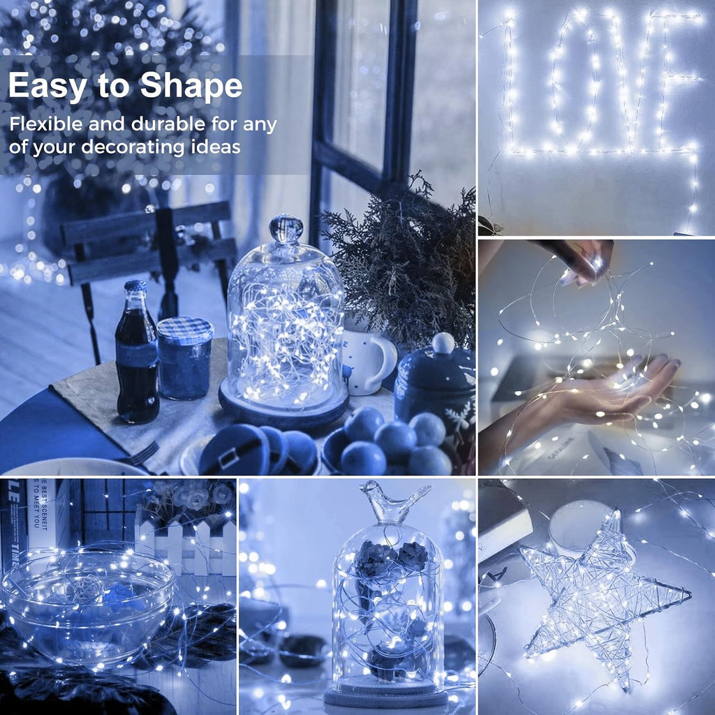 kolpop 30 Pack Fairy Lights Battery Operated, Twinkle Mini String Lights