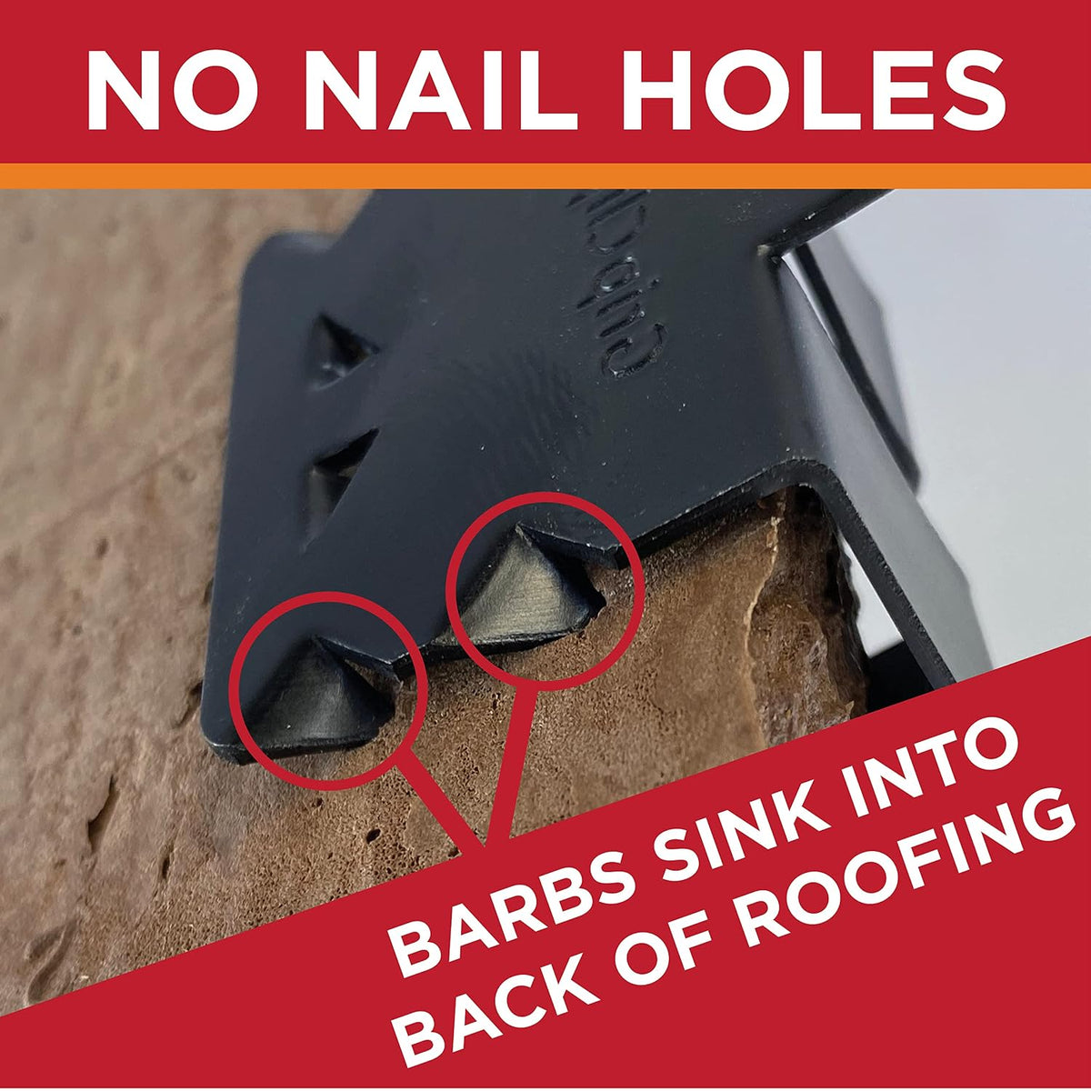 Roof Clips for Roof Heat Cable Installation (.625-25 Pack)