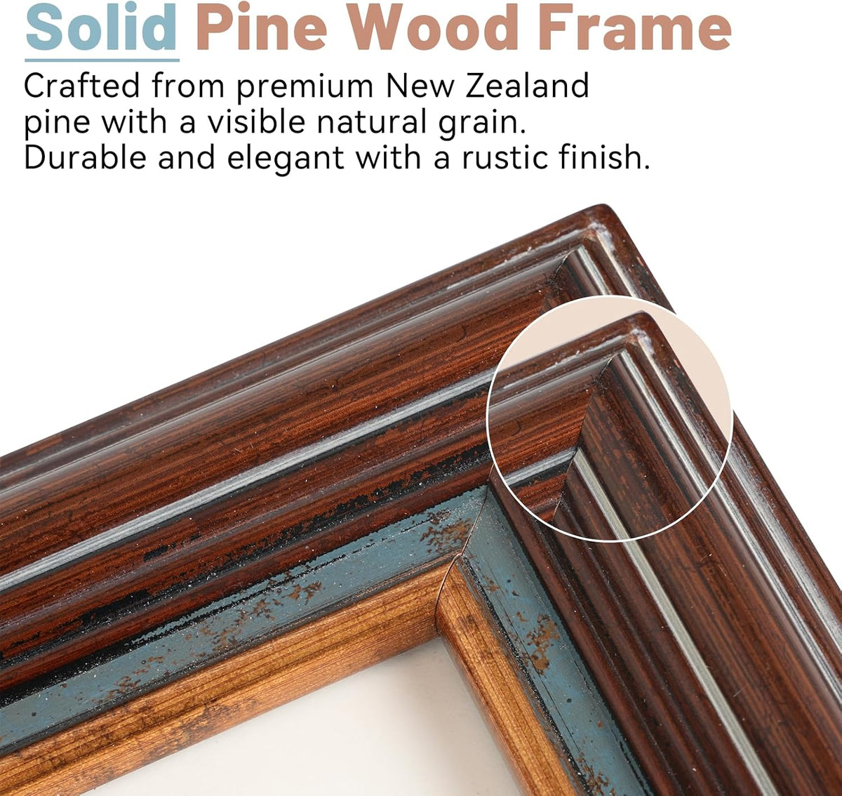 11x14 Vintage Picture Frame, Gold Finish with Real Glass Front, 11 x 14 Photo Frames Elegant Design for Wall, Perfect for Home, Art, or Wedding Photos, Gift
