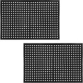 Nexboraque 2 Pack Anti Fatigue Rubber Floor Mats 24 x 36 Inch