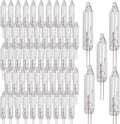 Dazzle Bright 200 Pcs Replacement Christmas Mini Light Bulbs, Warm White Incandescent String Lights, 2.5 V Bulbs for Indoor/Outdoor Xmas Tree Decor, 170 mA, 0.42 Watt