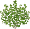 5Pcs Thick Faux Plant Stem Artificial Greenery Stems, 33.5" Long Faux Stems and Branches for Tall Vase, Silk Fake Greenery for Centerpieces, Home & Office, Kitchen, Living Room, Entry Table Decor