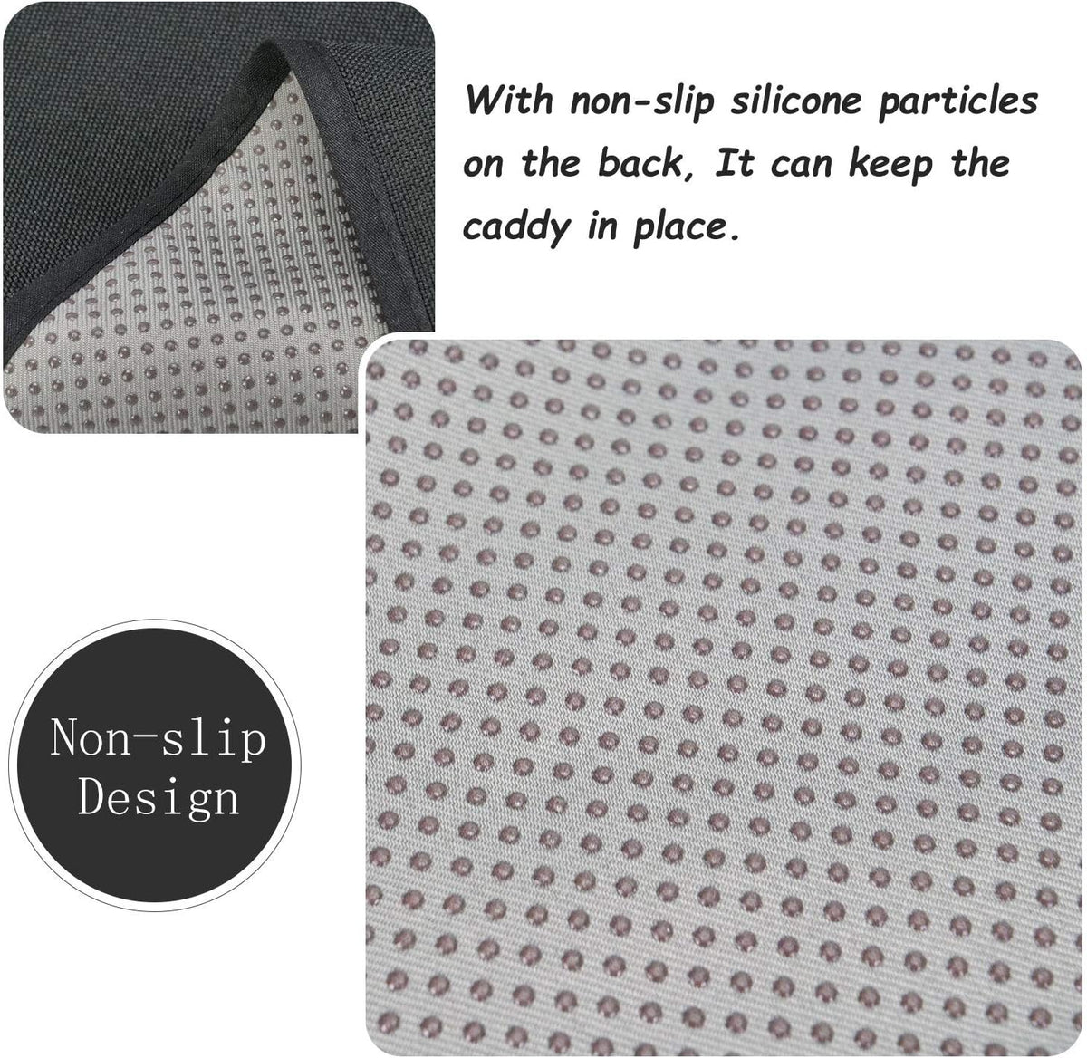 Remote Control Holders for Armchairs, Couch Caddy with Non-Slip Backing