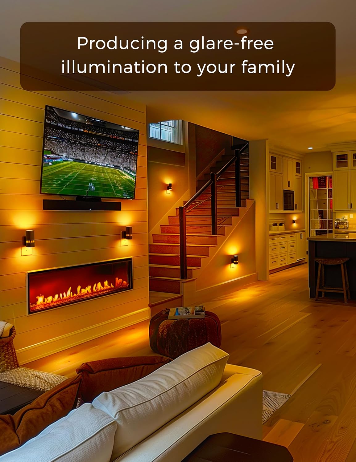 L LOHAS LED Night Lights Plug into Wall, Dusk to Dawn Night Light