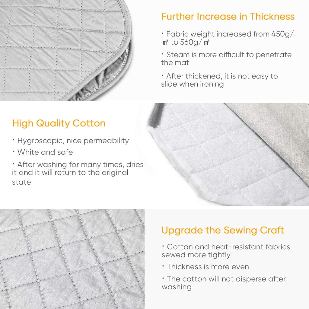 Extra Extra Ironing Mat，(32x54 inch) Ironing Blanket Ironing Pad