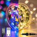 suddus Color Changing Fairy Lights Plug in，99ft 300 LED Connectable Green Wire String Lights with Remote,Waterproof Twinkle Lights Indoor Outdoor, Timer for Wedding Patio Christmas Thanksgiving Decor