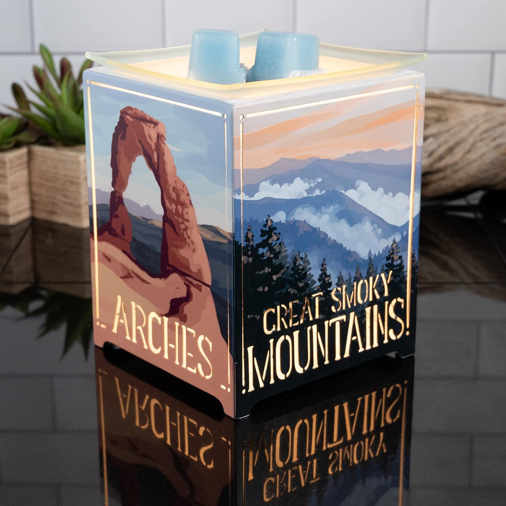 ScentSationals National Parks - Decorative Wax Warmer for Scented Wax Melts