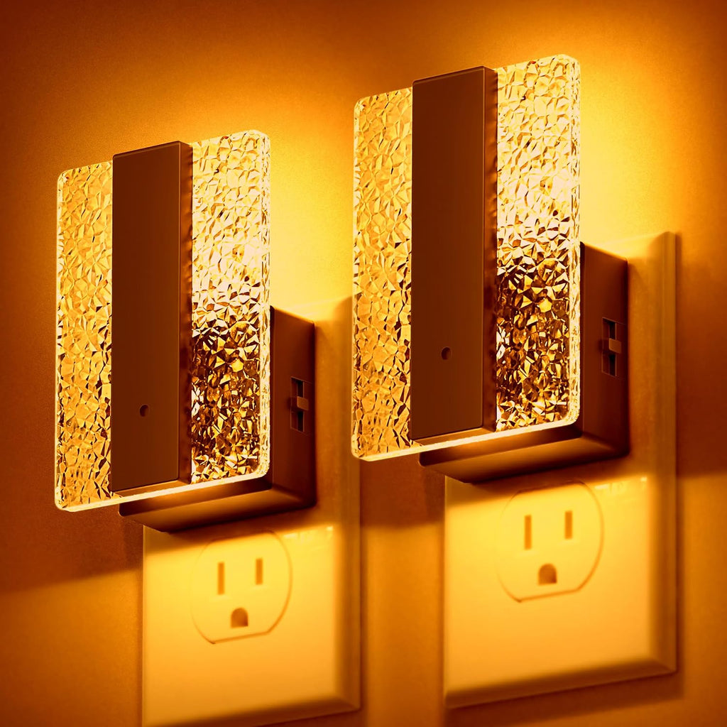 DORESshop LED Night Lights Plug Into Wall [2 Packs], Decorative Nightlight