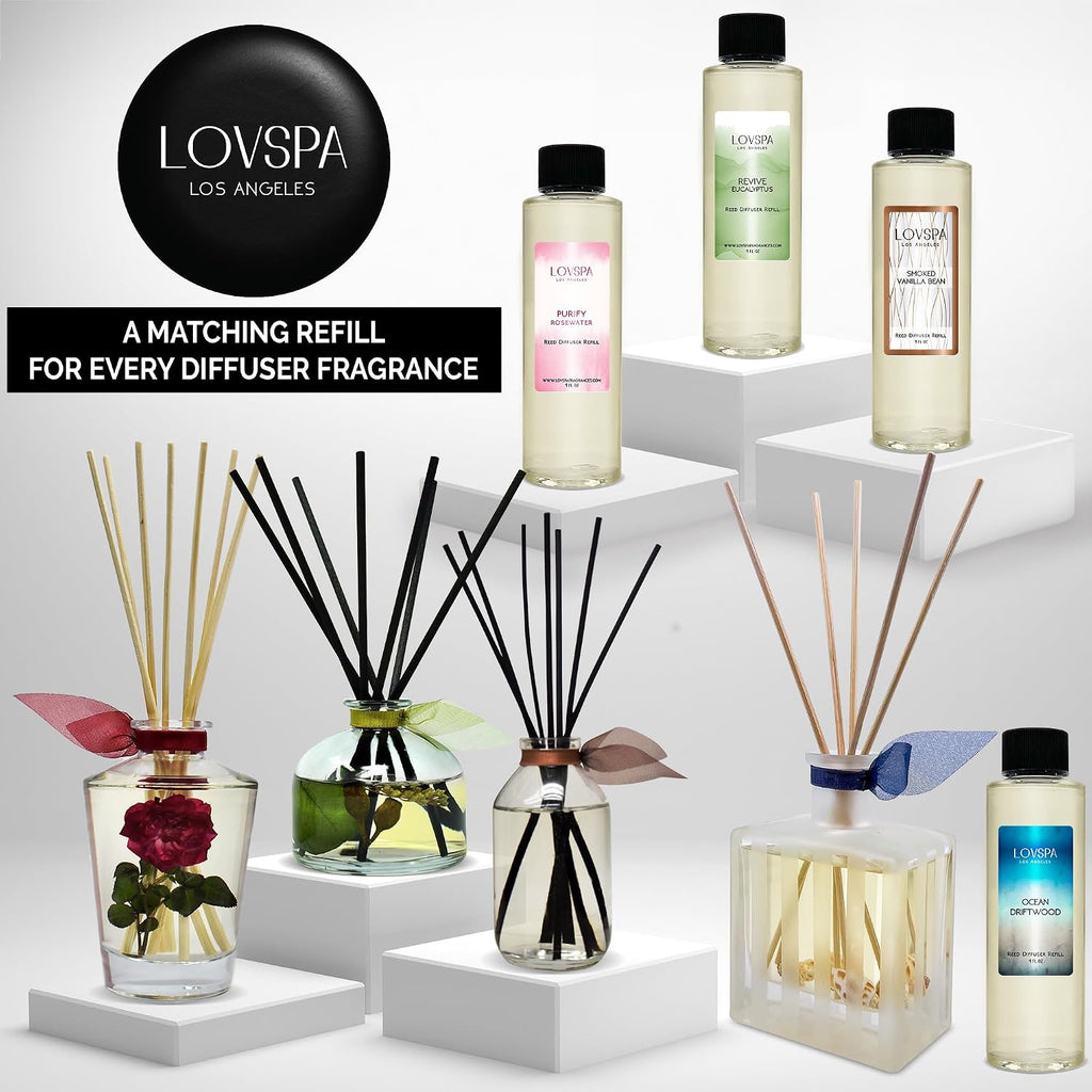 Reed Diffuser Set - Cinnamon & Clove Buds Scented Diffuser with Sticks