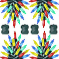 Joliyoou 16Ft 50LEDs Christmas Mini String Lights, 4 Packs