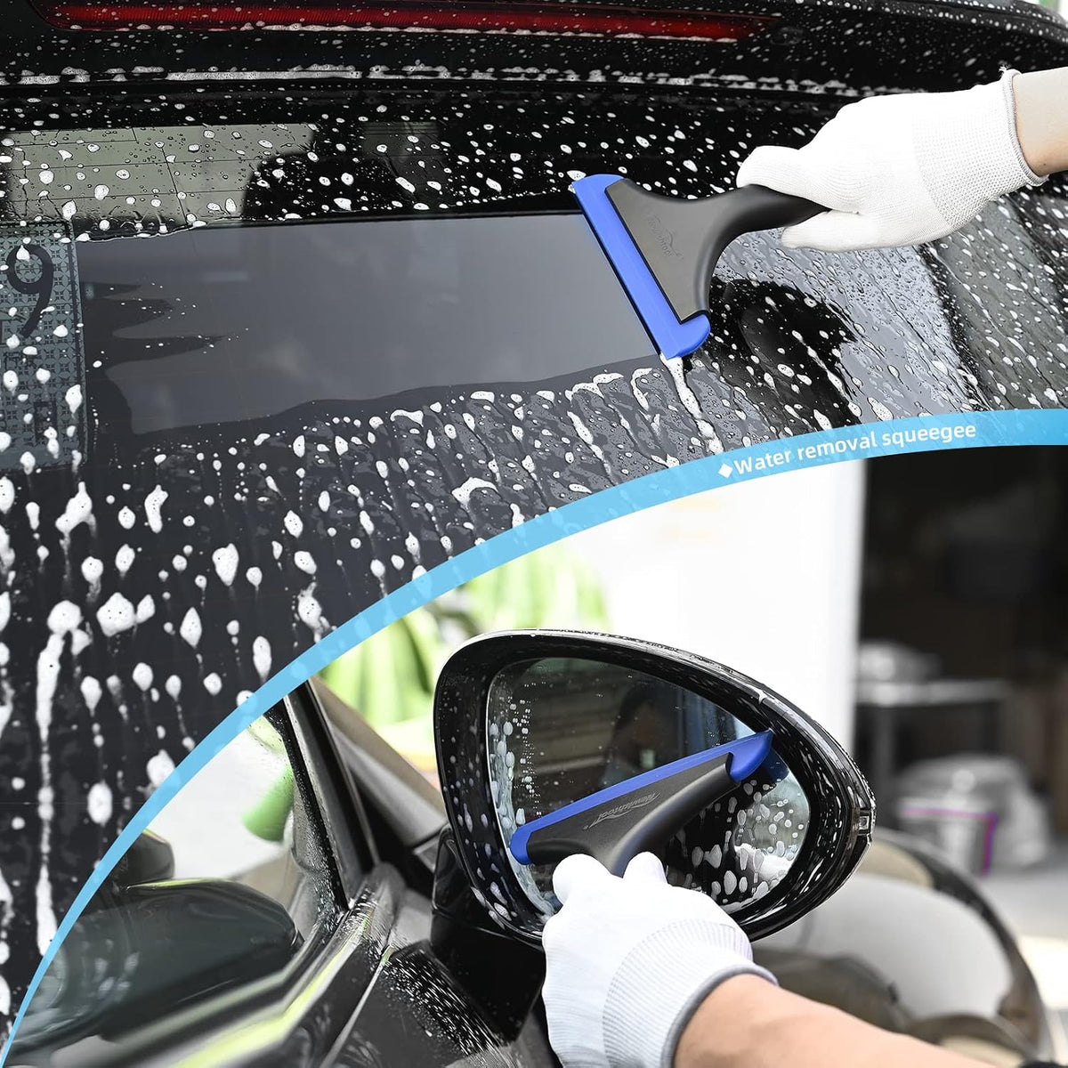 NEWISHTOOL Window Tint Tool Small Squeegee Bathroom Shower Squeegee, 2-Pack