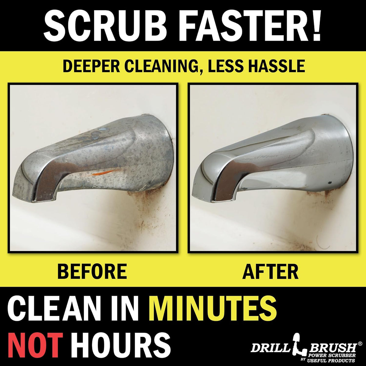 Car Detailing Drill Brushes - Crevice Cleaning Brushes for Household Use