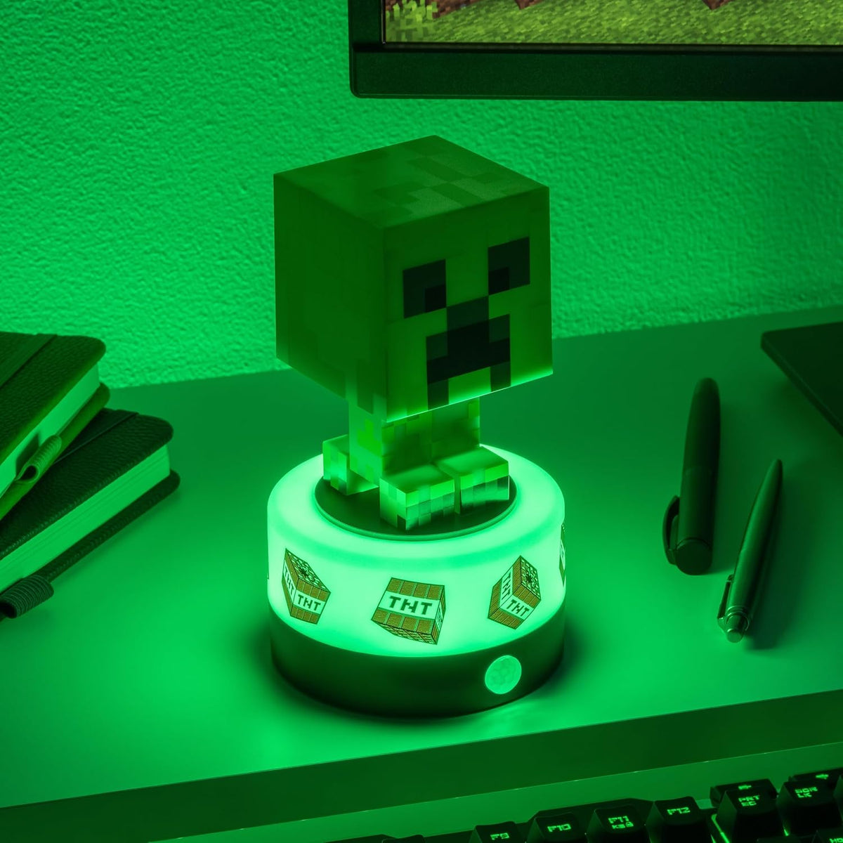 Minecraft Creeper Room Guard Light - Officially Licensed Minecraft Product