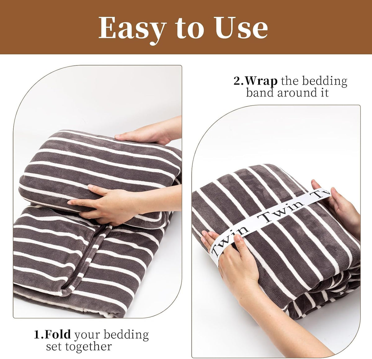 20PCS Bed Sheet Organizer Bands, Storage Labels and Sheet Keepers for Linen Closet - Elastic Bedding Straps for Foldable Bedsheet, Pillow Case, Duvet