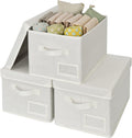 GRANNY SAYS Storage Bins with Lids, Decorative Storage Boxes with Lids