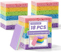 Compressed Cellulose Sponges, 18 Pack Kitchen Sponges
