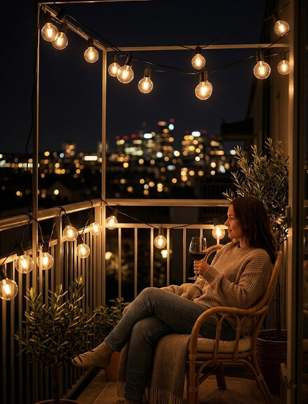 G40 Led Replacement Light Bulbs E12 Screw Base Shatterproof Globe Light Bulbs for Outdoor String Lights 0.6 W Chandelier Bulbs Equvalent to 5 Watt Incandescent Bulb 2700 K Warm White 25 Pack