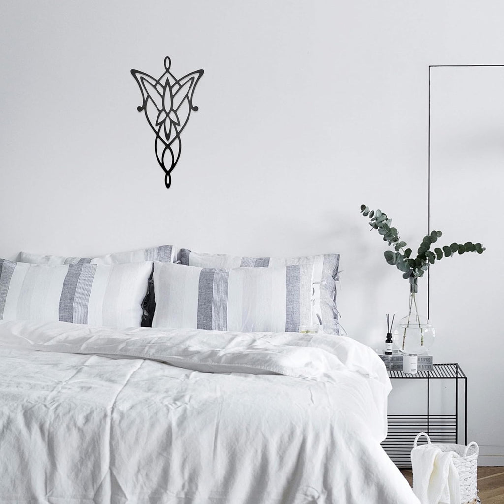 Lord Decor, Elven Fantasy Metal The Rings Wall Art for Home Display Gifts