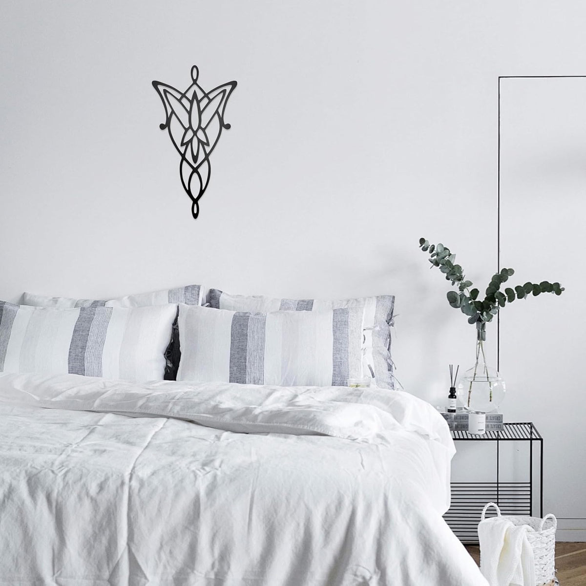 Lord Decor, Elven Fantasy Metal The Rings Wall Art for Home Display Gifts