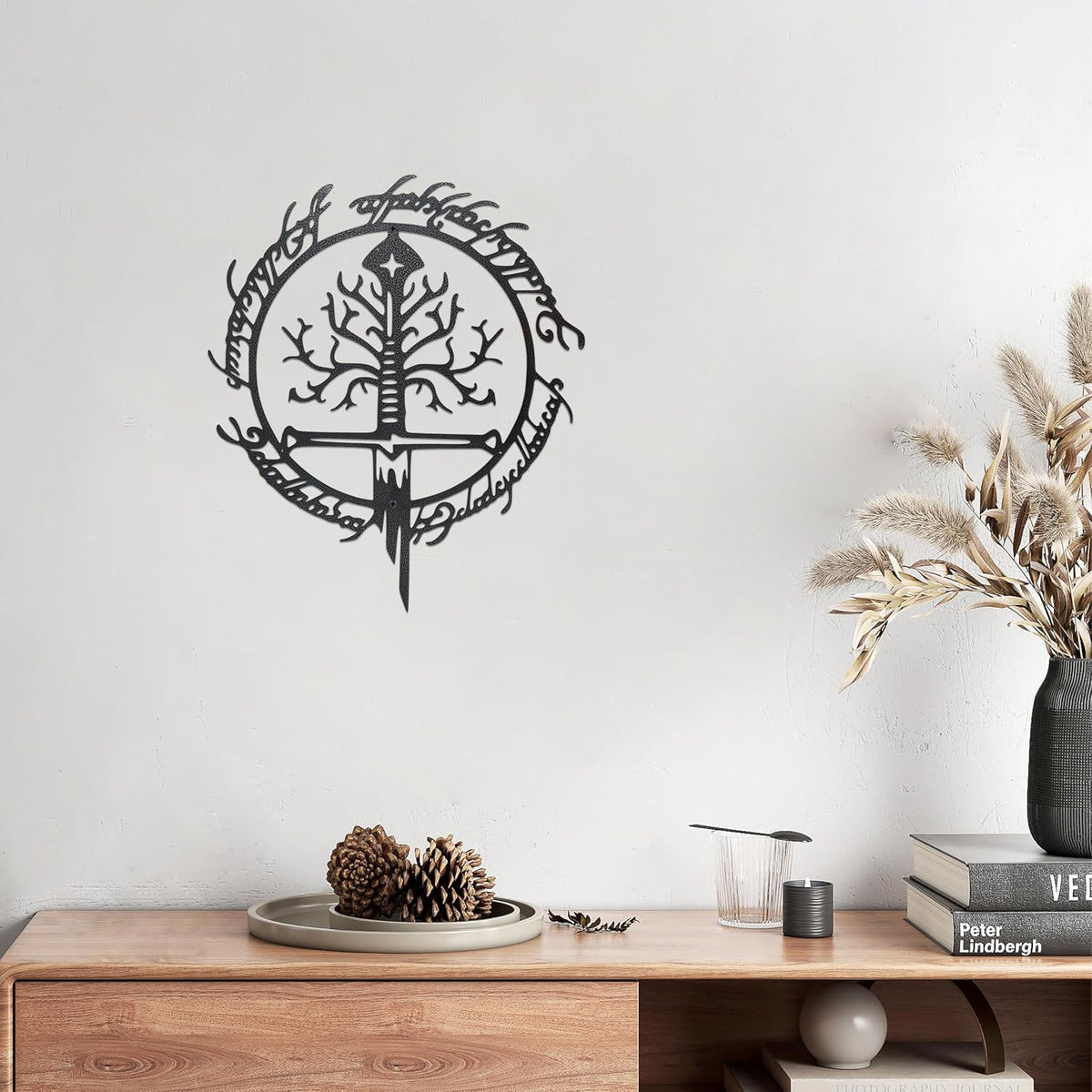 Lord Decor Metal Wall Art The Rings Fantasy Wall Decor Gift Merch for Fans