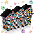 Gerrii 6 Pack 11 Inch Cube Storage Bins for Classroom Foldable Fabric