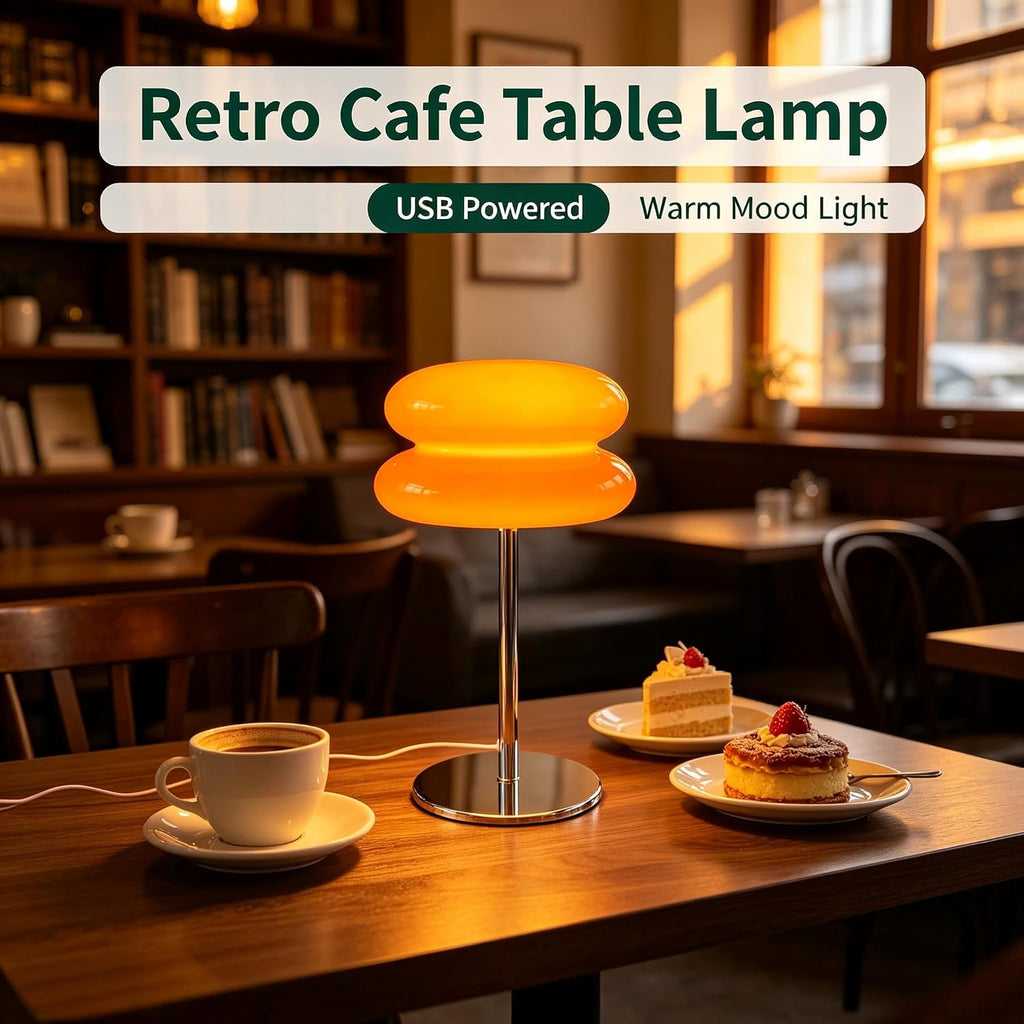 Mid Century Modern Nightstand Table Lamp for Bedroom