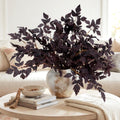 ZIFTY 6Pcs Artificial Fall Stems Eucalyptus Autumn Thanksgiving Decor