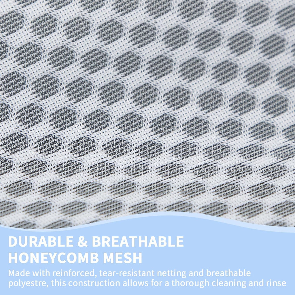 6PCS 12X16IN Laundry Bags Mesh Wash Bags for Strong Zipper