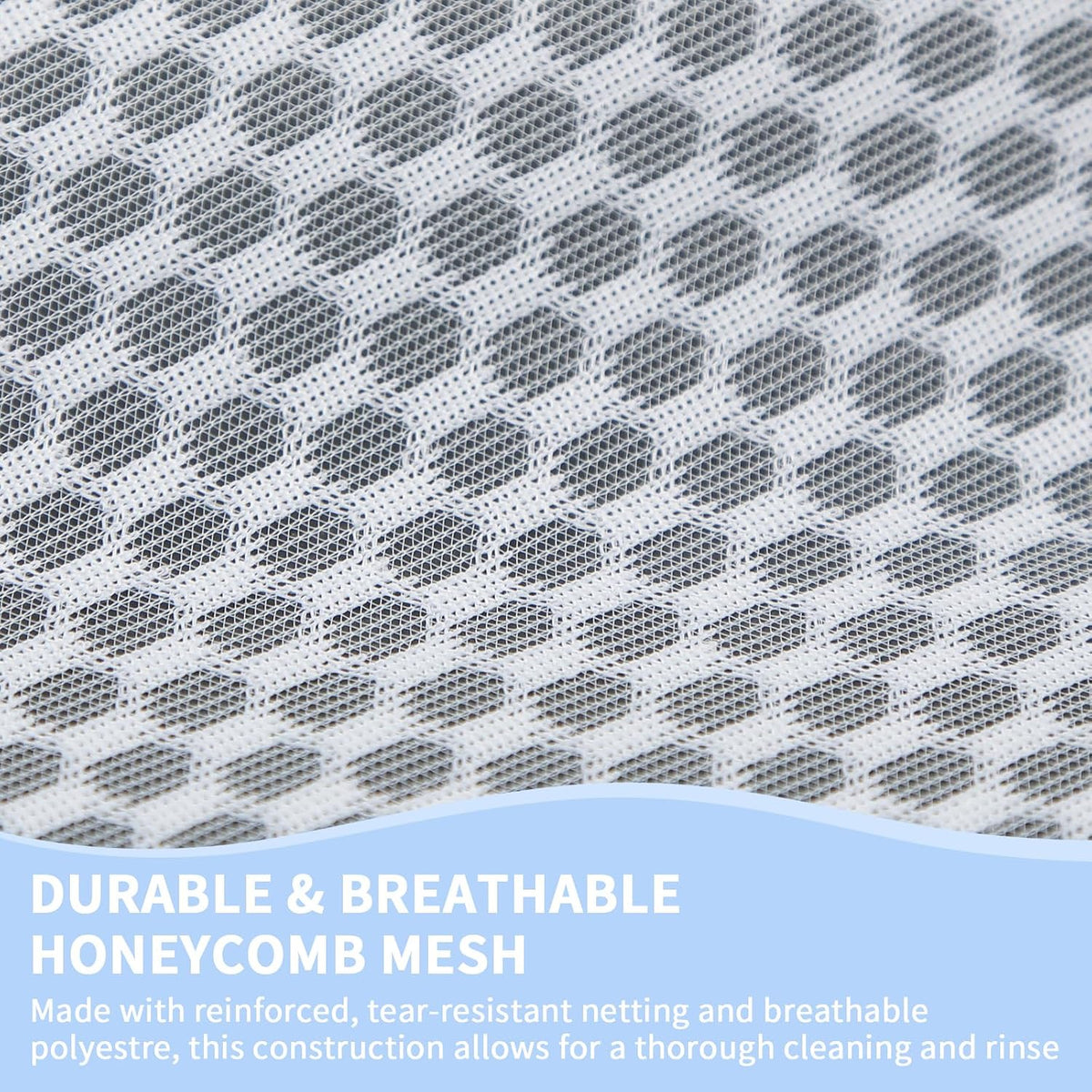 6PCS 12X16IN Laundry Bags Mesh Wash Bags for Strong Zipper