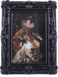 4x6 Vintage Picture Frames Ornate Black Antique Picture Frames 4x6 photo frame with Front Glass for Wall Hanging and Tabletop Unique Home Decor Wall Decor Living Room Victorian Style