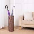 Concepts 21 inch Heavy Duty Metal Umbrella Stand - Durable Storage Holder for Umbrellas - Indoor and Outdoor Use - Stylish and Modern Organizer for Entryways. (Copper Lace)