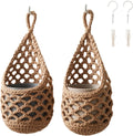 Short Macrame Plant Hangers, Wall Mount Plant Hanger Indoor