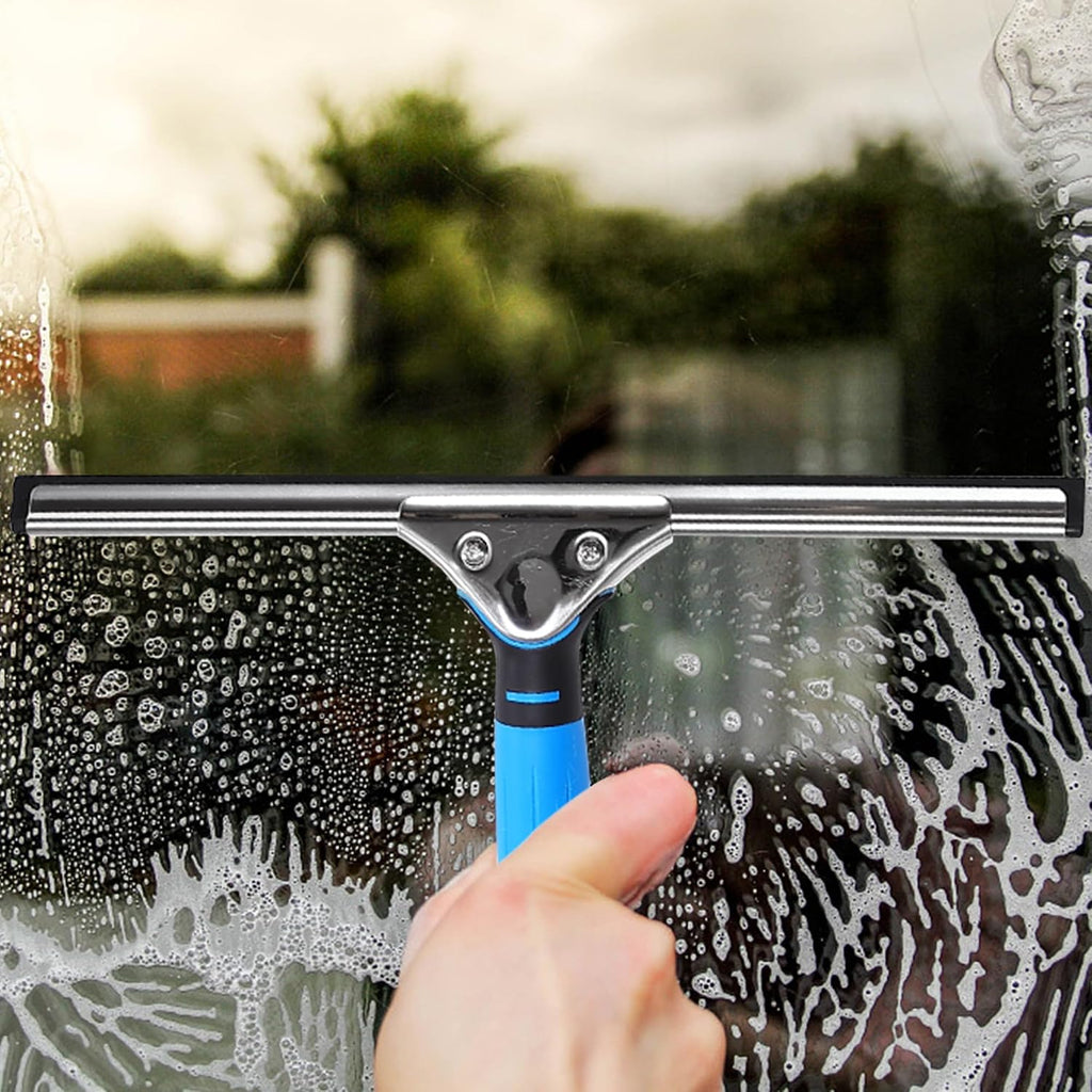 Window Cleaning Kit with Bucket,Squeegee for Window Cleaning