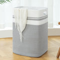 OIAHOMY 91L Laundry Hamper, XXXLarge Collapsible Laundry Basket Gray