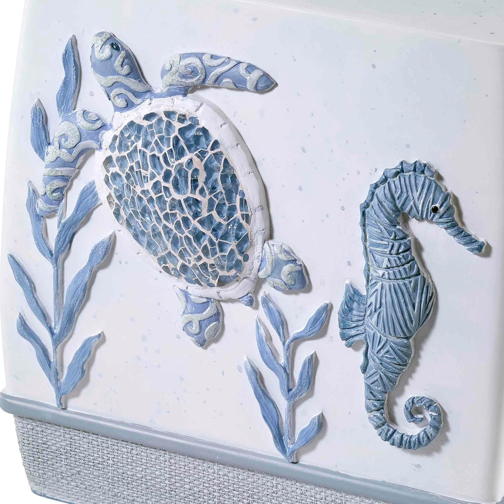 Avanti Linens - Tissue Box Cover, Standard Size Tissue Holder for Home