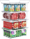 iSPECLE Chest Freezer Organizer - Storage Baskets for 5 Cu.Ft, 4 Pack