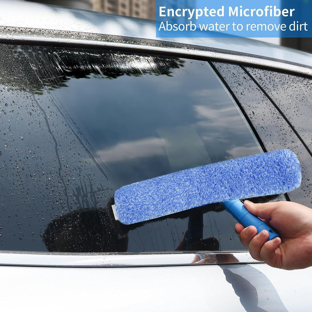 Window Cleaning Kit with Bucket,Squeegee for Window Cleaning